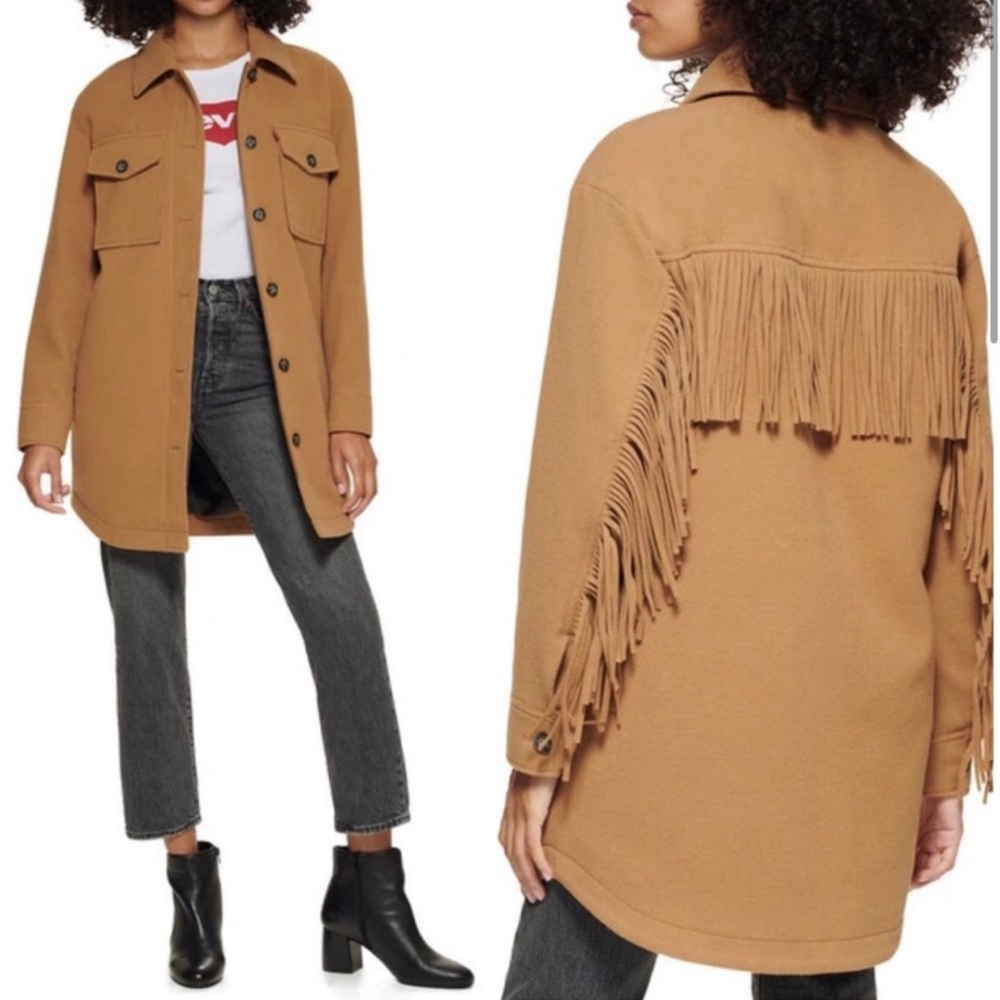 Levi’s Fringe Coat Jacket